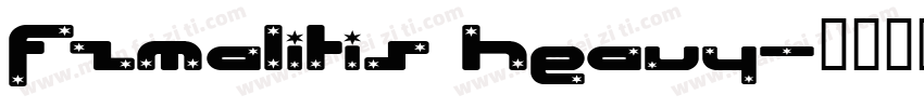 FZMaLiTiS Heavy字体转换